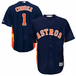 Carlos Correa Houston Astros 150th Anniversary Baseball Jersey - Orange
